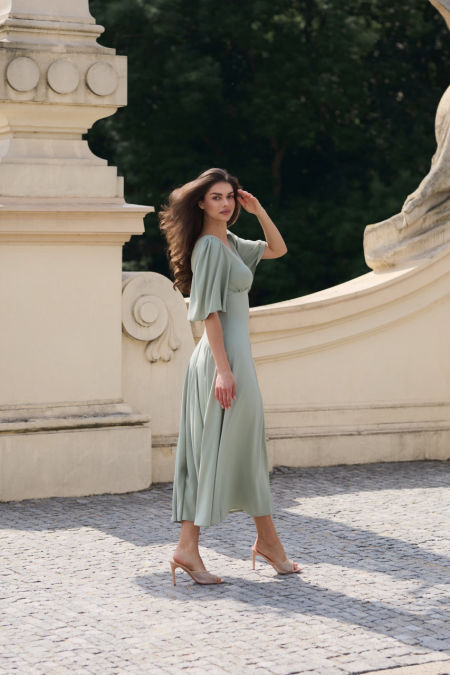 VALENTINA - sukienka uszyta z wiskozy