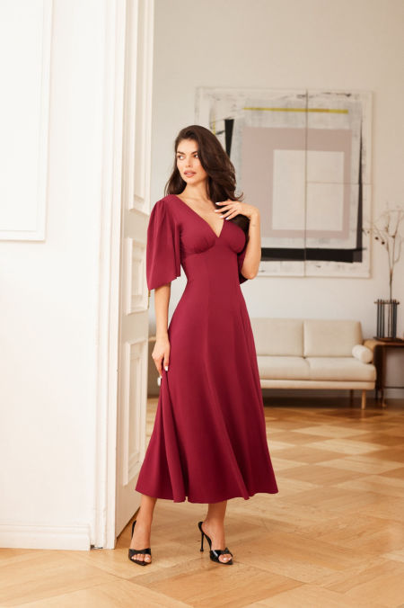 VALENTINA - sukienka uszyta z wiskozy