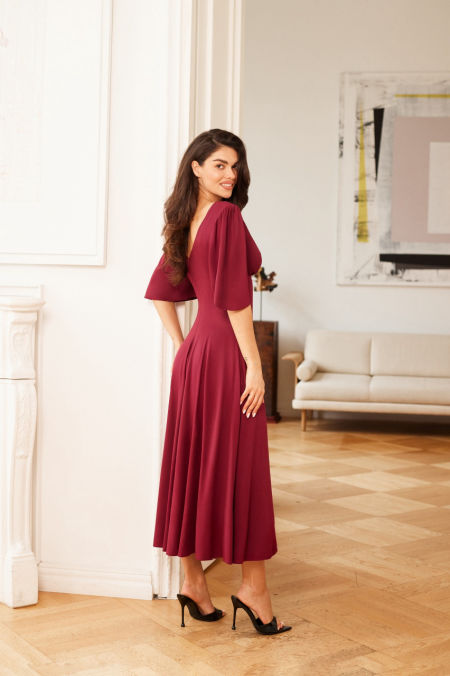 VALENTINA - sukienka uszyta z wiskozy