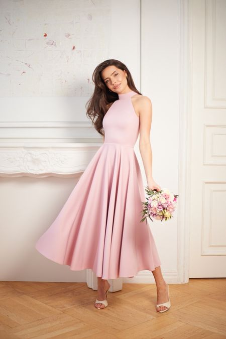 LORTE midi - sukienka z opaską o długości midi