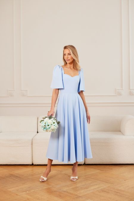 MADELINE - urocza sukienka midi idealna na wesele