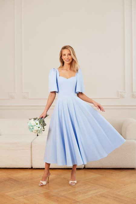 MADELINE - urocza sukienka midi idealna na wesele