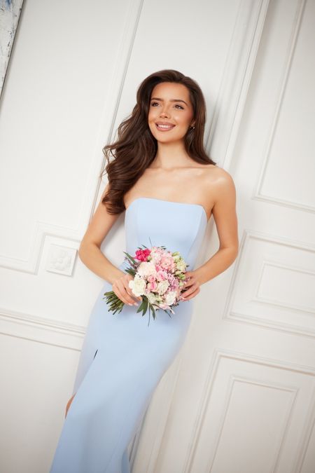 AMELIA - suknia maxi o dopasowanym kształcie