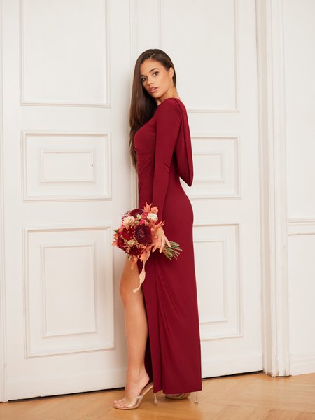 AFRODYTA - zmysłowa sukienka z dekoltem na plecach 