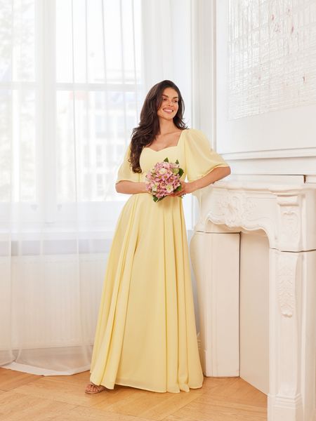 JULIA - zwiewna szyfonowa sukienka maxi