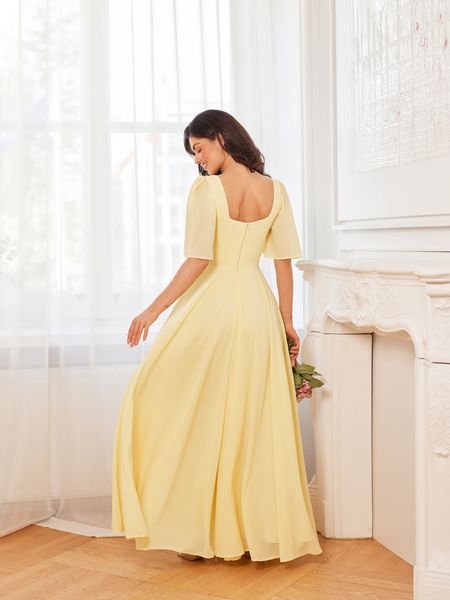 JULIA - zwiewna szyfonowa sukienka maxi